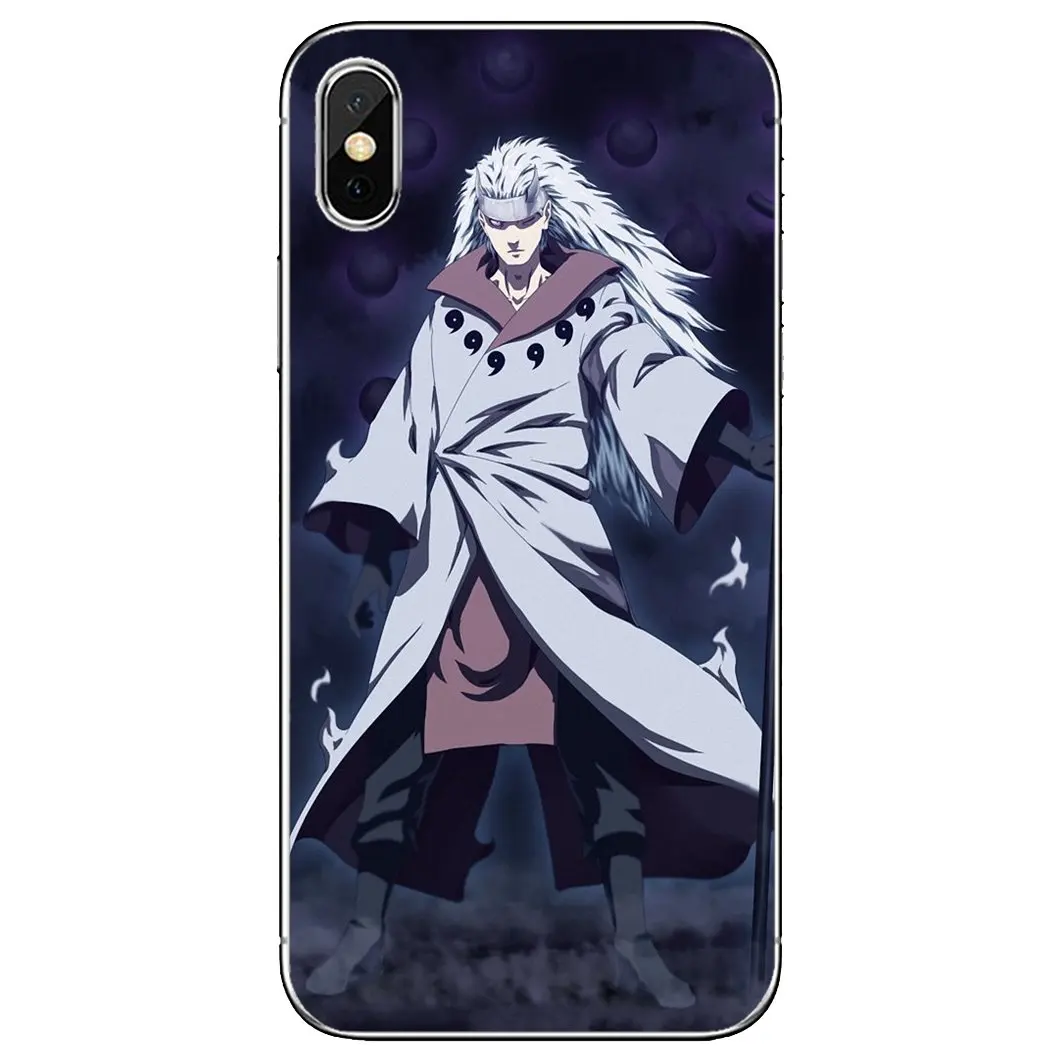 For iPod Touch iPhone 10 11 12 Pro 4S 5S SE 5C 6 6S 7 8 X XR XS Plus Max 2020 Soft Bag Case naruto-Uchiha-Madara-Obito | Мобильные