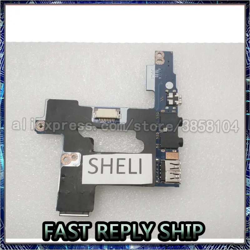 

SHELI For DELL E6500 USB Audio LAN Board LS-4051P CN-0N533H 0N533H N533H