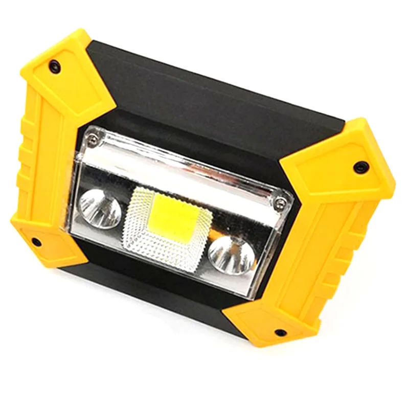 

Portable Spotlight COB Work Light USB Rechargeable Flashlight Outdoor Travel Lamp for Camping Lantern