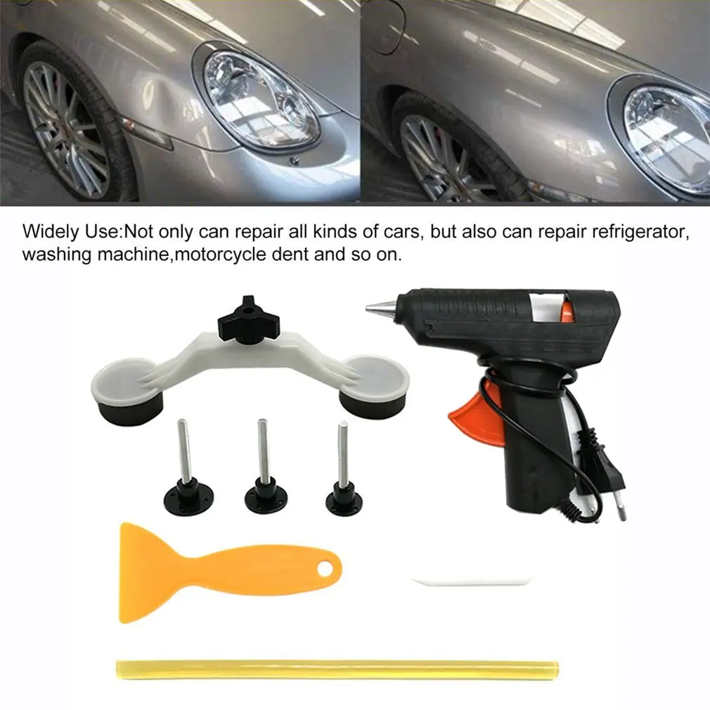 Автомобильный инструмент для ремонта вмятин снятия клей удаления набор