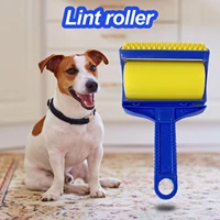pet hair remover roller pet dog lint roller pet hair combing stickiness dog cat fur remove tool repeatedly washing hair sticking