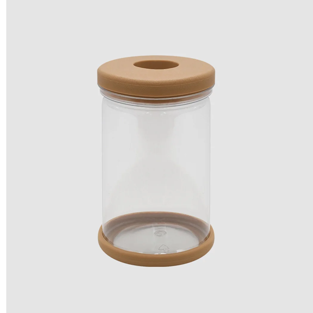 

2PCS Plant Pots Transparent pot Automatic water-absorbing flowerpot Imitation glass