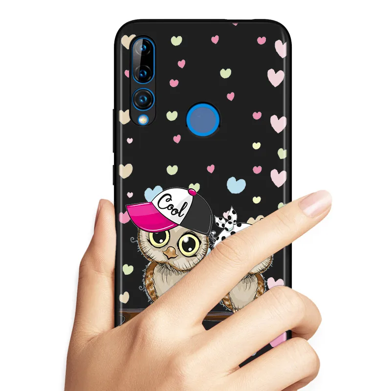 silicone cover lovely animal owl for huawei honor 9 9x 9n 8s 8c 8x 8a v9 8 7s 7a 7c pro lite prime play 3e phone case free global shipping