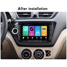 Автомобильный мультимедийный видеоплеер Android для KIA RIO 3 4 2011 - 2016 2017 2din автомобильное радио-навигация BT Авторадио с автомобильным видеорегистратором и камерой