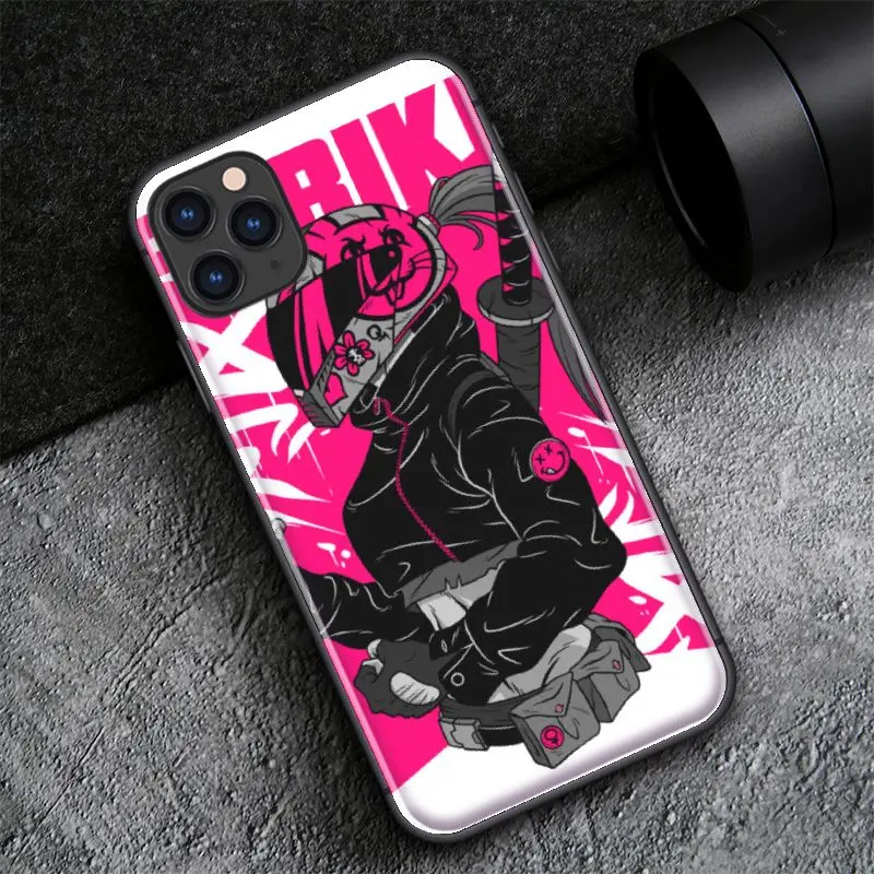 Аниме мотоцикл сексуальный для iPhone SE 6 6s 7 8 plus X XR XS 11 12 mini Pro Max s закаленное стекло