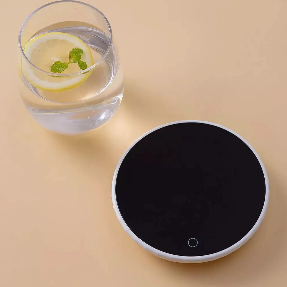 

Urallife ROSOU Portable Household Heating Coaster Mini Automatic Thermostatic Leak-Proof Warm Cup Coaster For Coffee Milk Tea