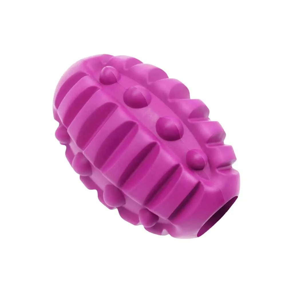 Dog Food Dispenser Ball Pet Chew Toy Bite-Resistant Natural Rubber Clean Teeth Training ball | Дом и сад