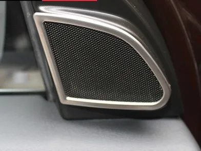 Встроенный в дверь автомобиля аудио динамик накладка 2 шт для VOLVO XC60 2009 2016|Лепнина