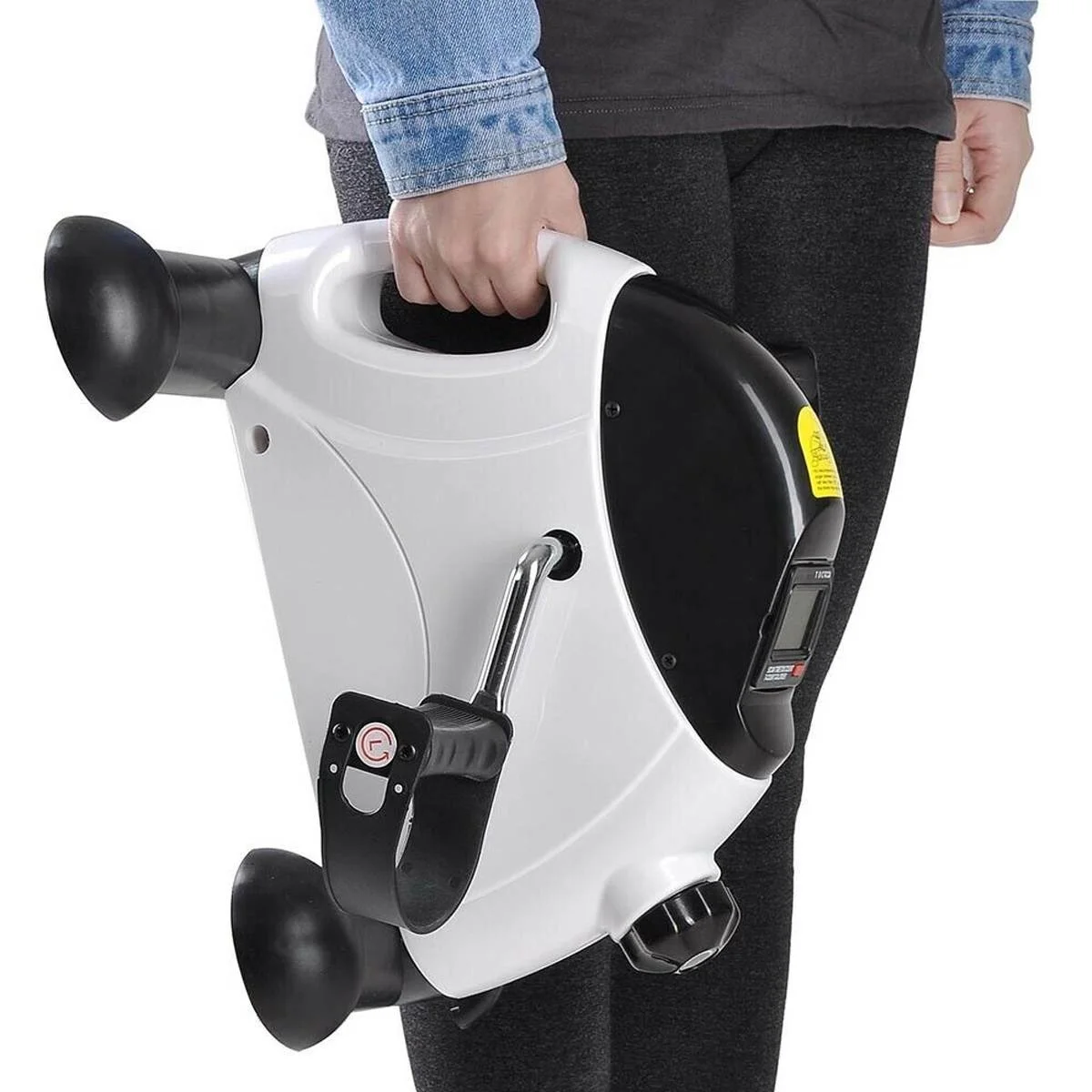 Черный белый цвет домашний тренажер эллиптический шаговый мини велосипед Фитнес