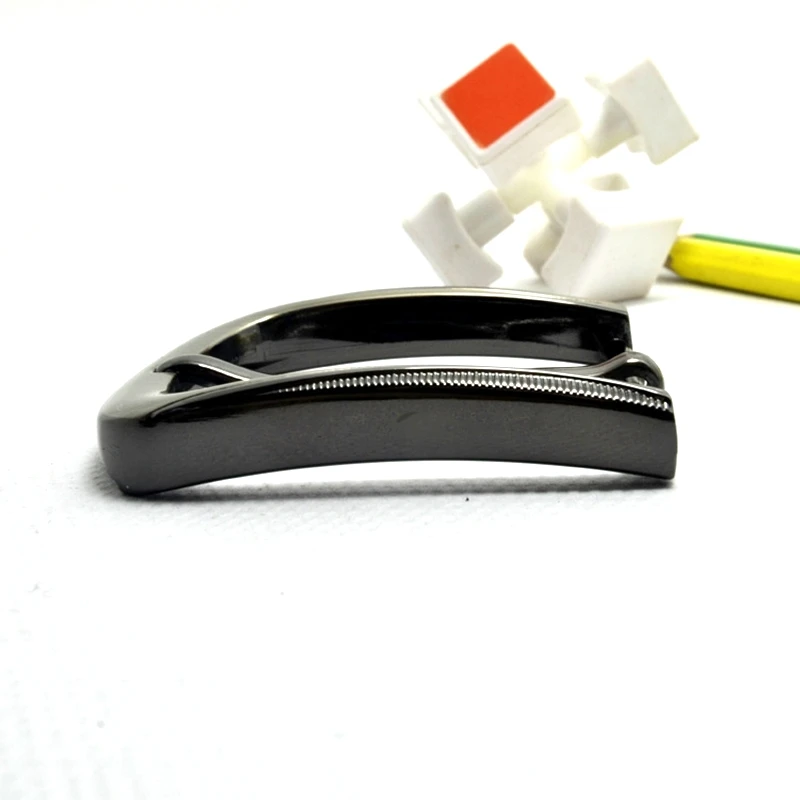 Металлическая матовая пряжка для ремня 40 мм 1 шт. средняя Центральная полупряжка