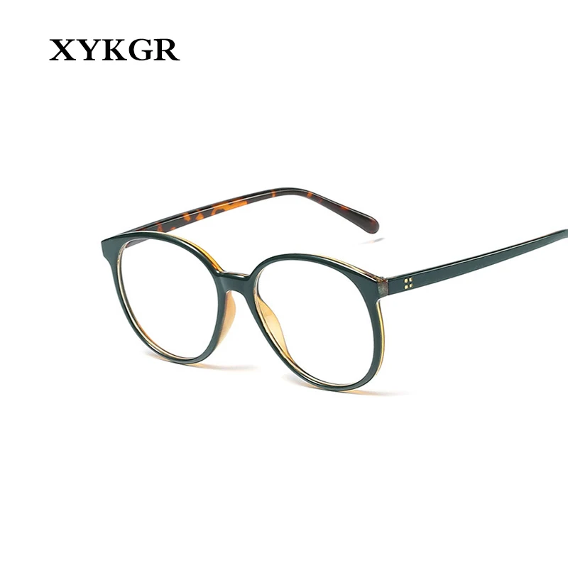 XYKGR тренд круглая рамка в стиле ретро женские очки женская большая оправа дикая