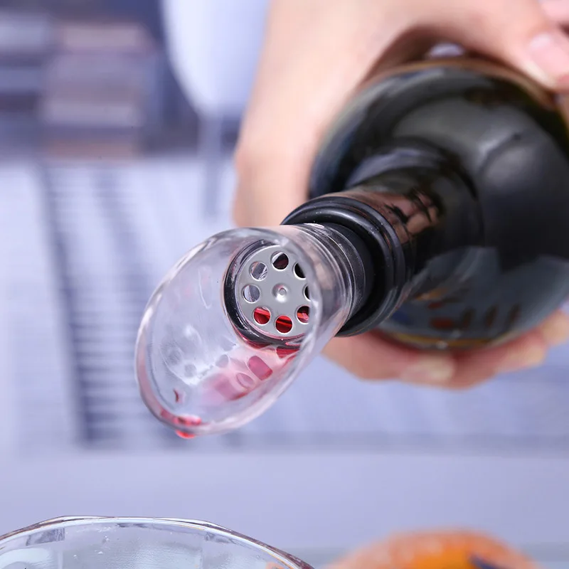 Пластиковые бутылки для вина носик подачи пробки барной посуды масляные