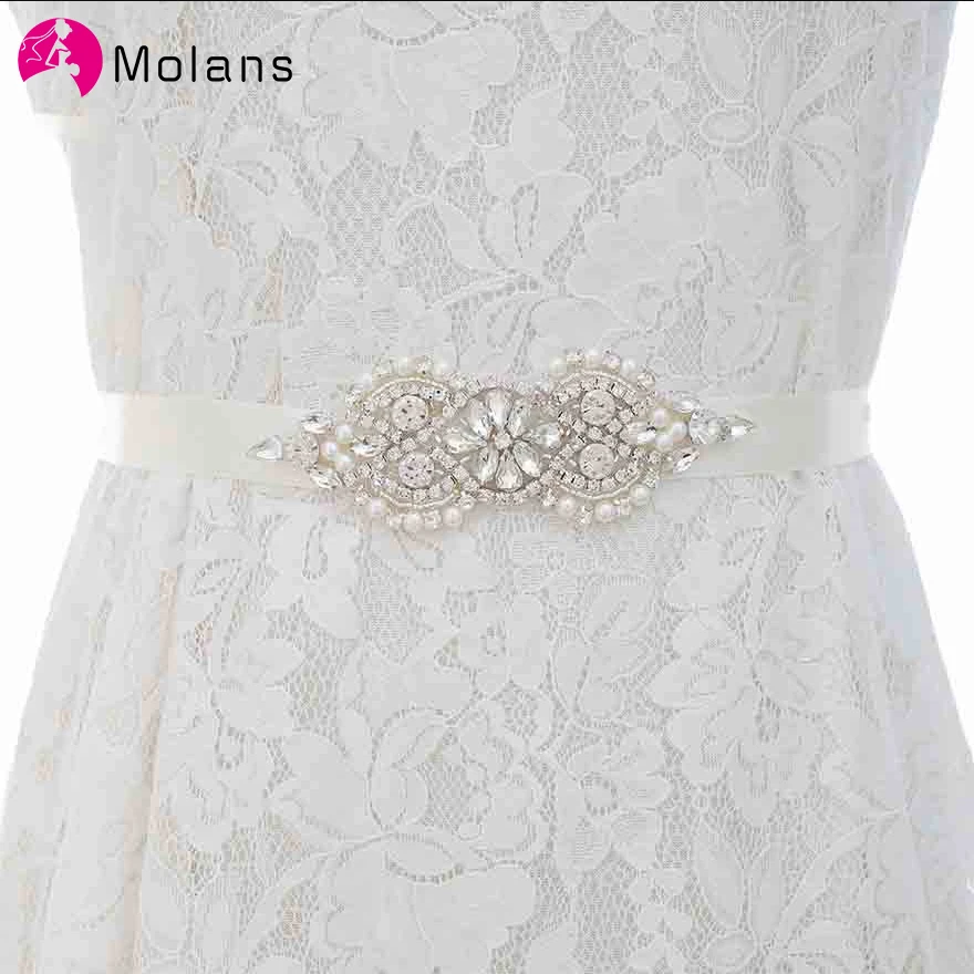 MOLANS Boutique стразы жемчужные бисерные пояса для свадебного платья пояс с