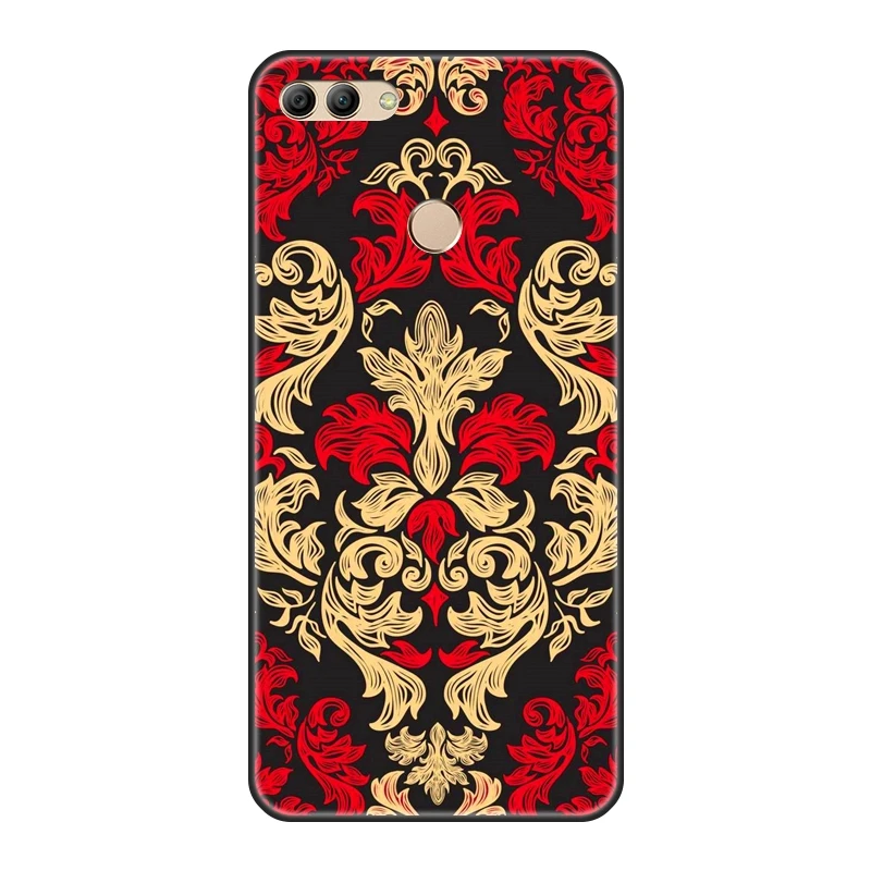 Чехол для Huawei Y3 Y5 Y6 Y7 2017 II Pro силиконовый чехол с рисунком мандалы задняя крышка Prime