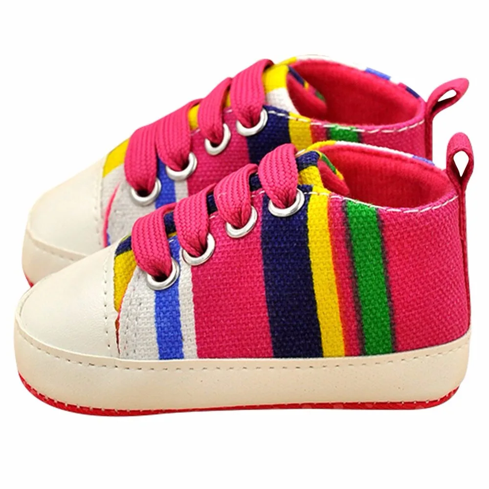 Детская обувь на мягкой подошве для маленьких мальчиков и девочек хлопковые