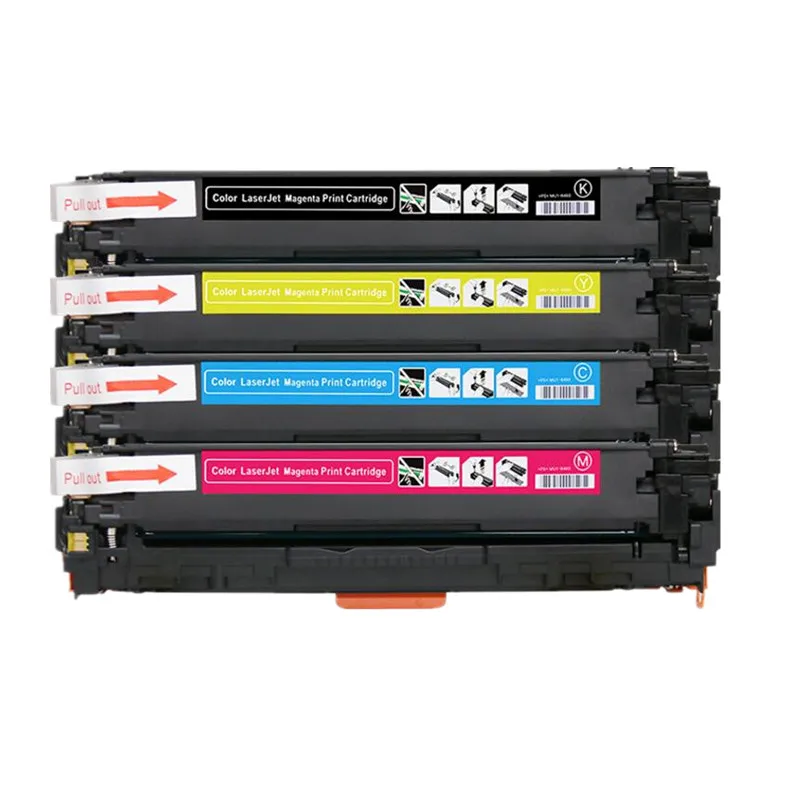 Картридж с тонером CB540A CB541A CB542A CB543A 125A для принтера HP laserjet 1215 CP1215 CP1515n CP1518ni CM1312 1