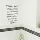 Съемные самоклеящиеся наклейки, виниловые декоративные картинки сделай сам, современное настенное стекло для ванной комнаты, водонепроницаемая роспись, 1 комплект