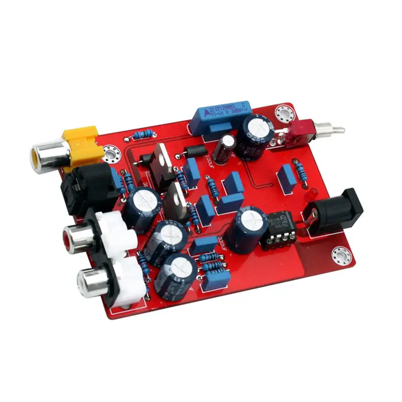 Hifi Tda1543 + Cs8412 Dac o Decoder Board Op Amp Decoding Decode Circuit Module For Amplifier | Электроника