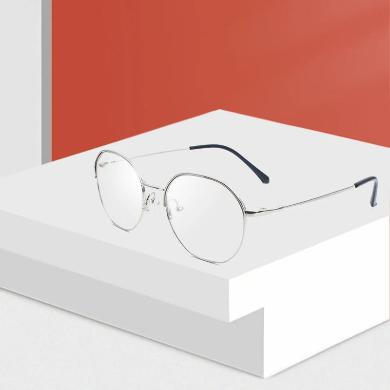 

Fashion Brand Prescription Glasses Alloy Eyewear Frame Women Style Full Rim Spectacles