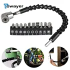 Насадка для дрели под прямым углом 105 градусов и комплект гибких удлинителей под углом для дрели или шуруповерта 14 дюйма, адаптер для розетки, инструмент