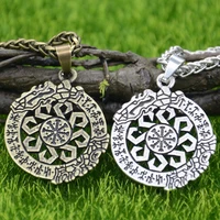 norse dragon viking vegvisir compass amulet talisman pendants necklaces mens womens gifts