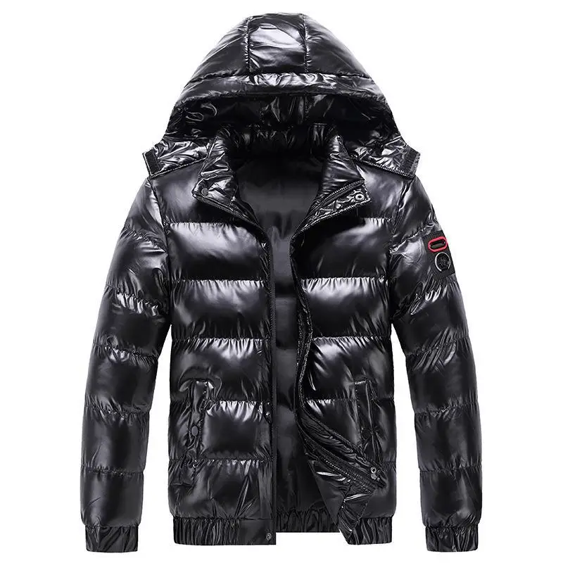 Winter Men's Jackets Fashion Men Cotton Warm Parkas Down Hoodies Coats Casual Outdwear Thermal Jackets Mens Clothing