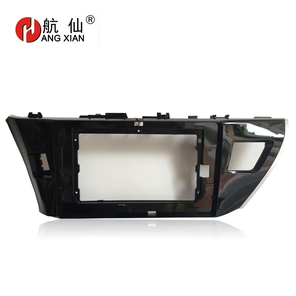 

HANGXIAN 2 Din Car Radio Fascia frame for Toyota corolla 2014 car DVD player Panel Dash Kit Installation Frame Trim Bezel
