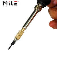 mile 936 electric soldering iron transfer copper head for iphonex xs max back cover repair delete glue blade chip repair