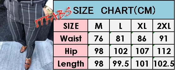 Роскошные мужские формальные полосатые брюки Slim Fit повседневные деловые офисные длинные брюки Умные повседневные узкие брюки новинка осень зима