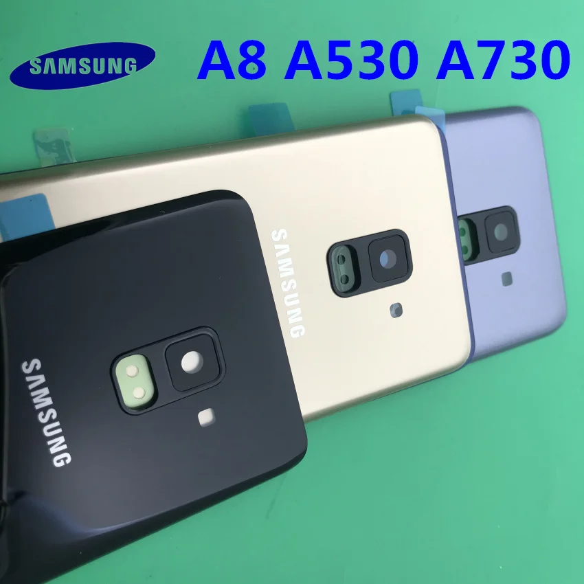 Оригинальный стеклянный объектив переднего экрана для Samsung Galaxy A8 A8plus 2018 A530 A730