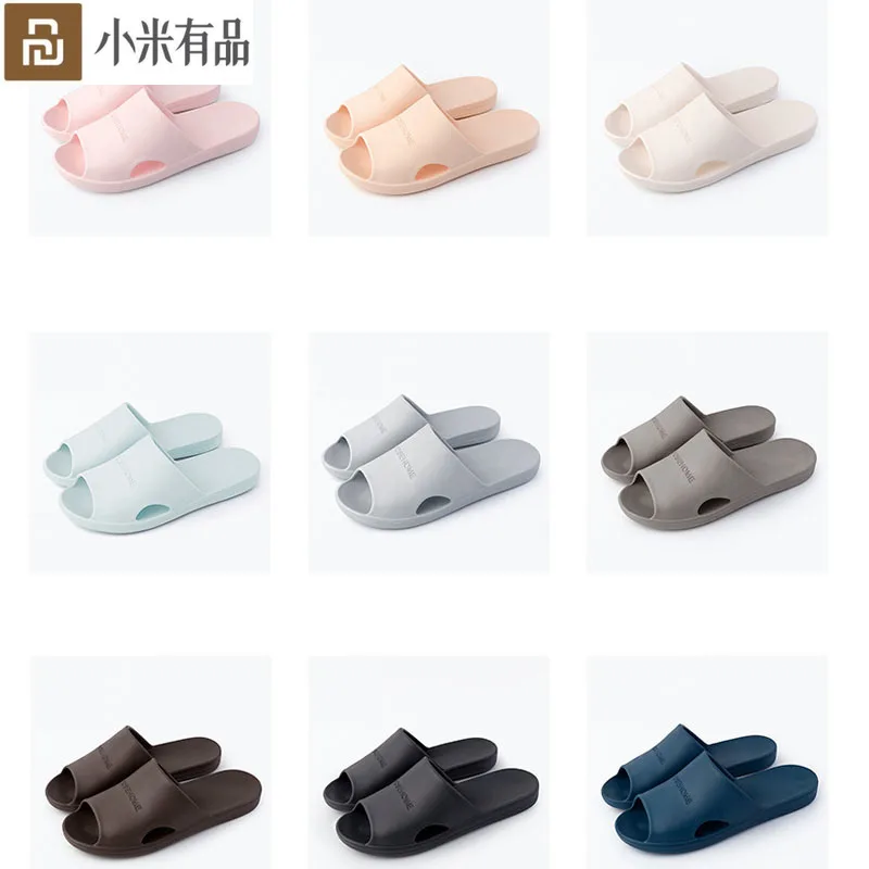 Домашние тапочки Youpin Тапочки для ванной комнаты женские мужские сандалии