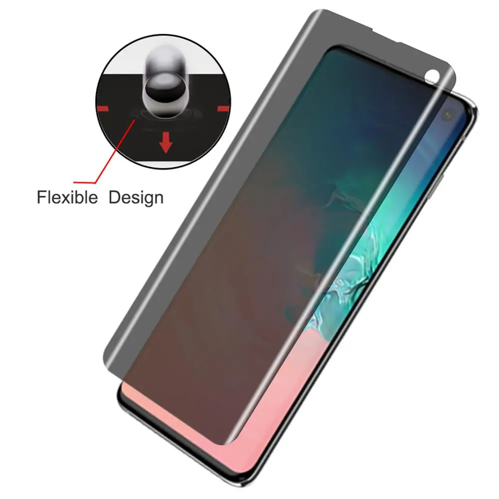 Мягкий термополиуретановый защитный экран для Samsung Galaxy S10 + 5G S10e с защитой от