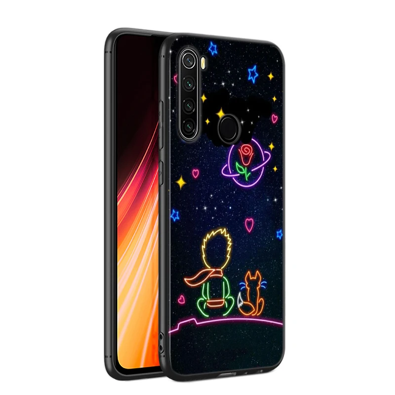 Чехол для телефона Redmi Note 8T 8 7 6 5 Pro 5A 4X черный милый маленький принц чехол Xiaomi 9 9S