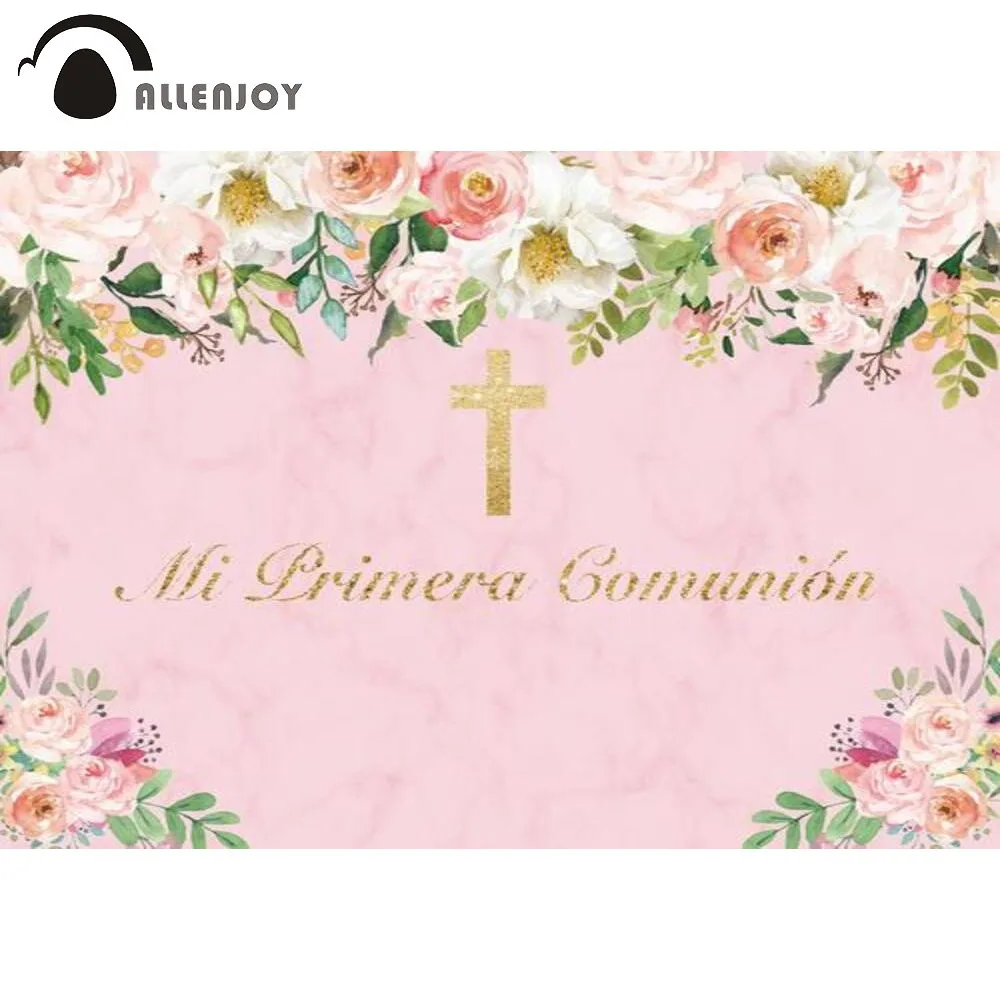 Allenjoy мальчик событие фотосессия синие цветы принц Святое Причастие