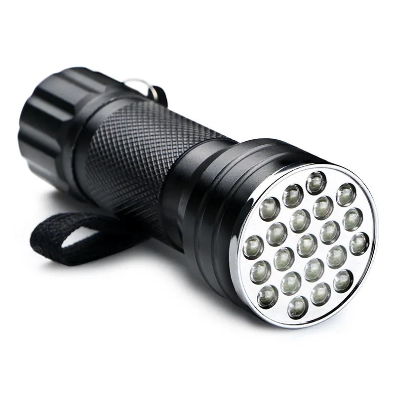 Wasafire 395-400nm Светодиодный УФ-светильник 21 светодиодный ультрафиолетовый