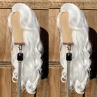 Парики женские Длинные Синтетические, фронтальные парики из высокотемпературного волокна высокой плотности для косплея, для повседневного использования