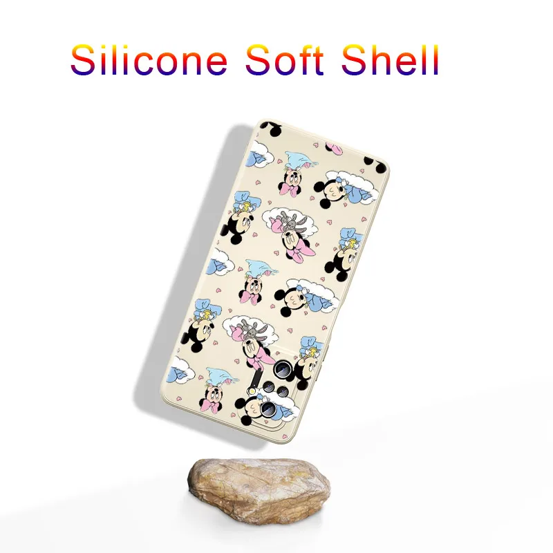minnie y mickey liquid silicone soft cover for xiaomi redmi note 11 11t 10 10t 9 9t 8t 9s 8 7 pro max phone case free global shipping