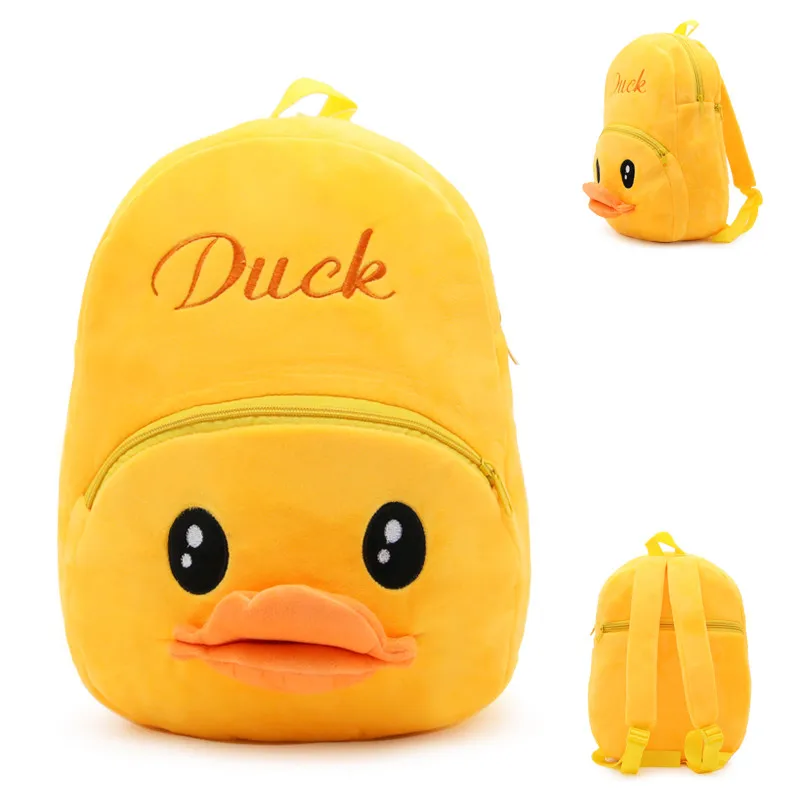 

Big Size New Cute Kids Bag Mochila Infantil Double Shoulder Backpacks Borsa Bambina Bolsa 4-7 Years Children Peluche Plush Bag