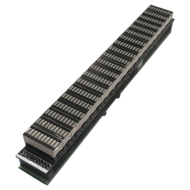 

USB 5V или 12V стерео VU метр Индикатор музыка анализатор спектра 20 сегмент светодиодный уровень Дисплей