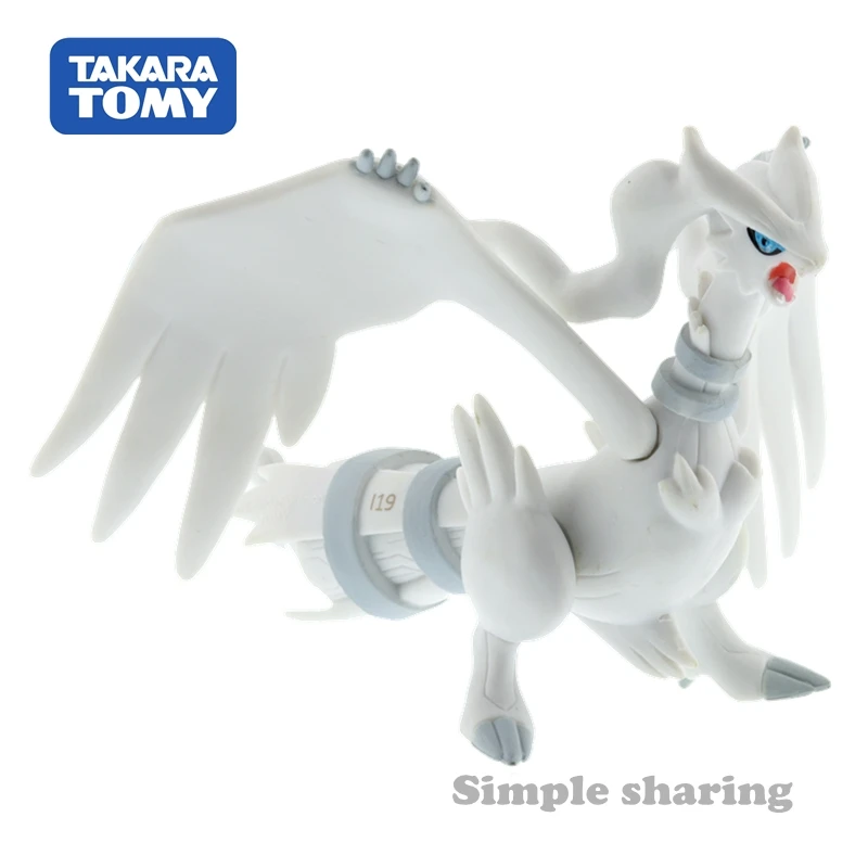 Фигурки покемонов Takara Tomy Tomica monклей Ex Reshiram Ml08 литые миниатюрные детские игрушки