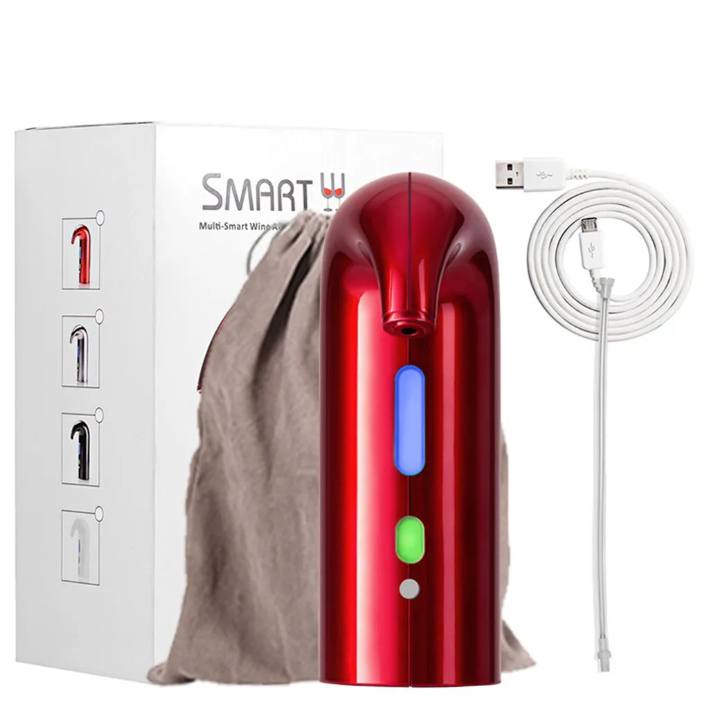Портативный Смарт электрика винный графин автоматический разливщик красного