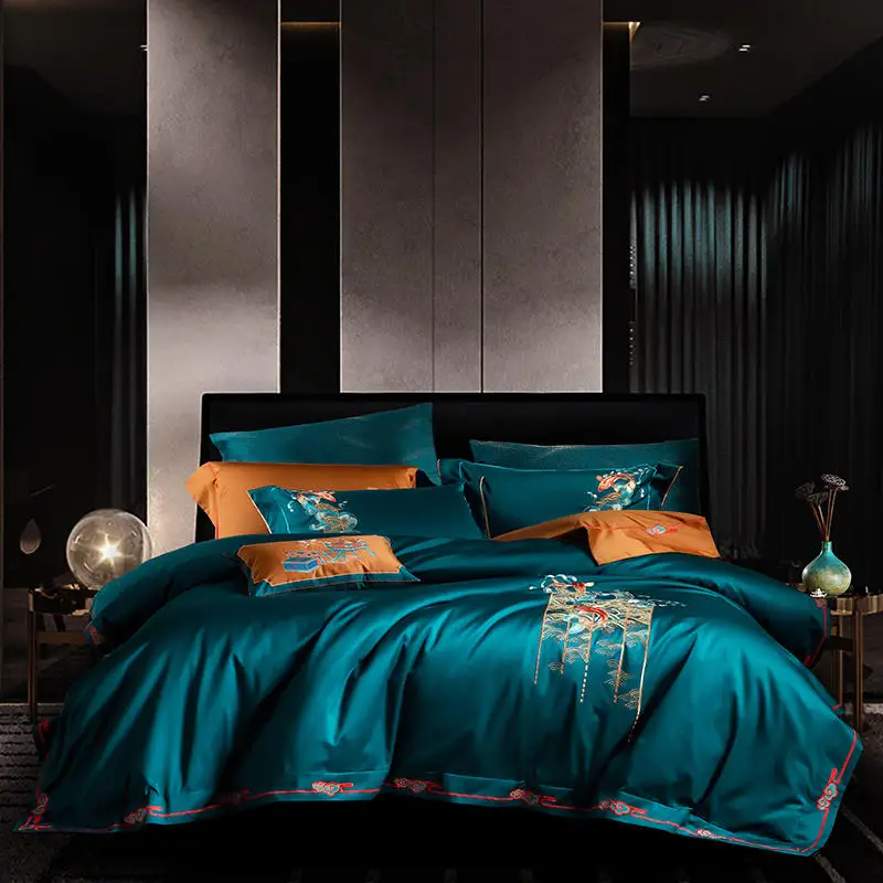 Роскошные комплекты постельного белья с высокой талией из сатина плотности