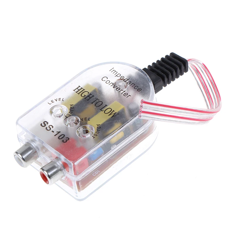 

Universal RCA Line Car Stero Radio Converters Speaker High To Low Car Amplifier Usb Type C