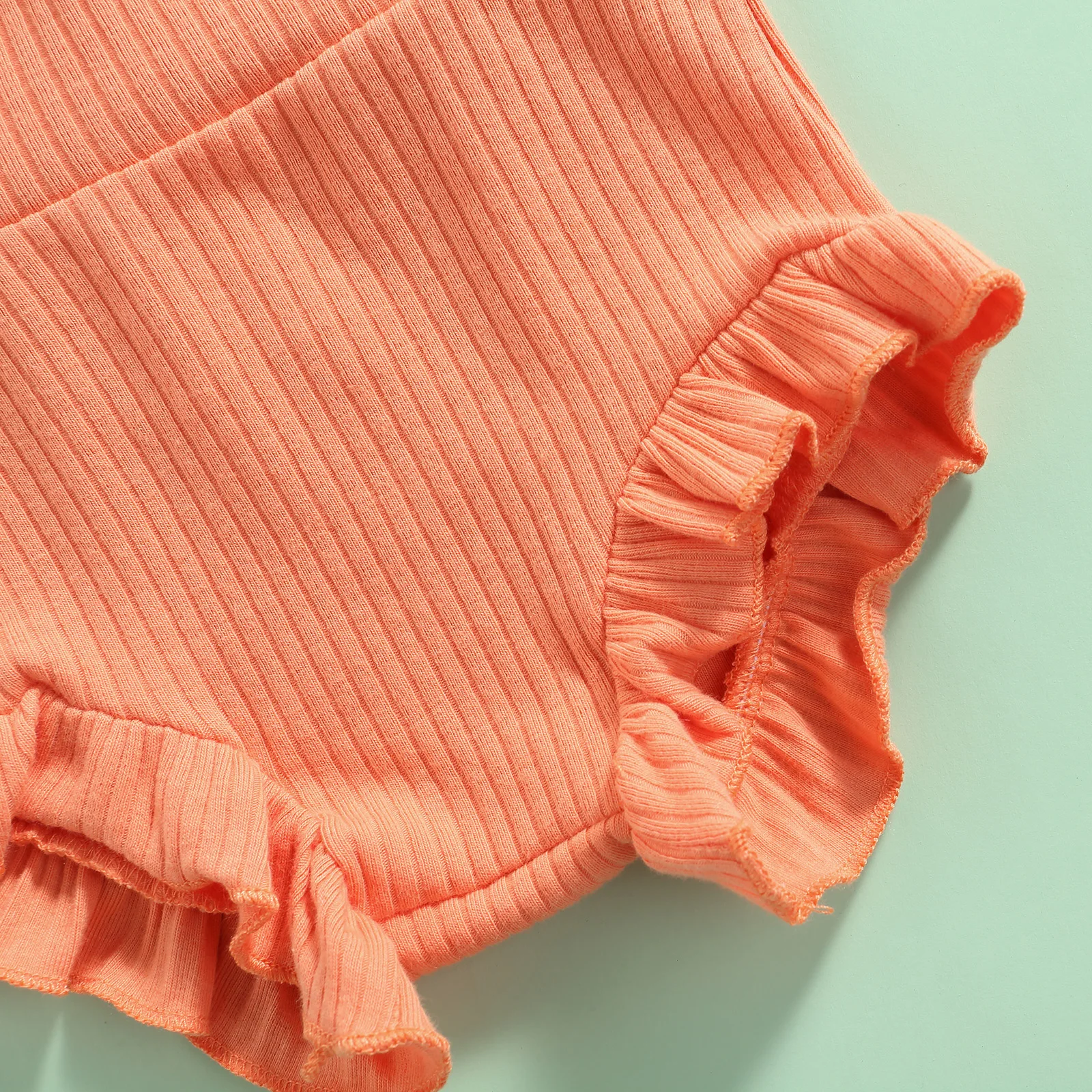 Летняя однотонная одежда для маленьких девочек Citgeett милые стильные эластичные