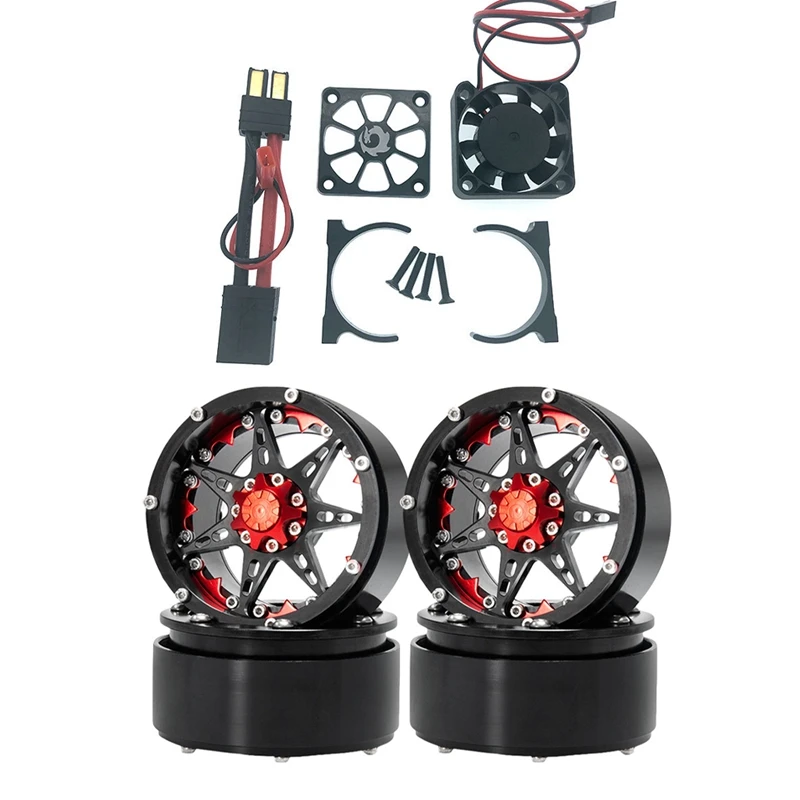 

Ступица колесного диска 2,2 дюйма для 1/10 RC TRX4 SCX10 90046 с 540 550 3650 3660 штекер радиатора охлаждающий вентилятор