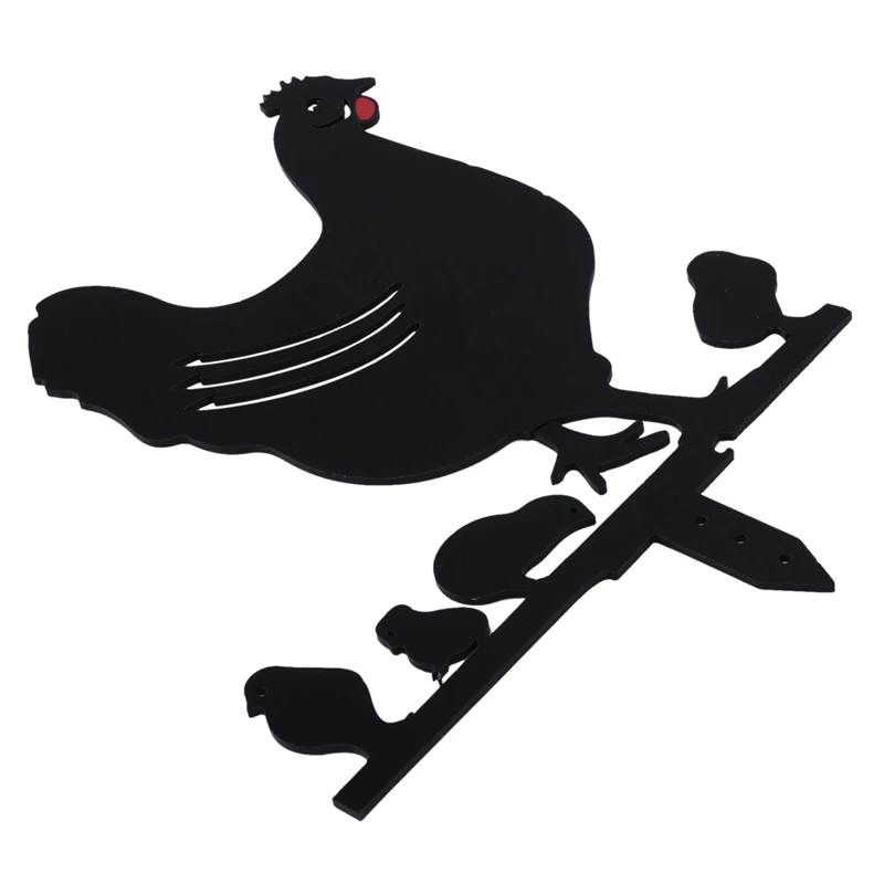 Силуэт животного петуха силуэт курицы тени стены открытый двор Декор садовый