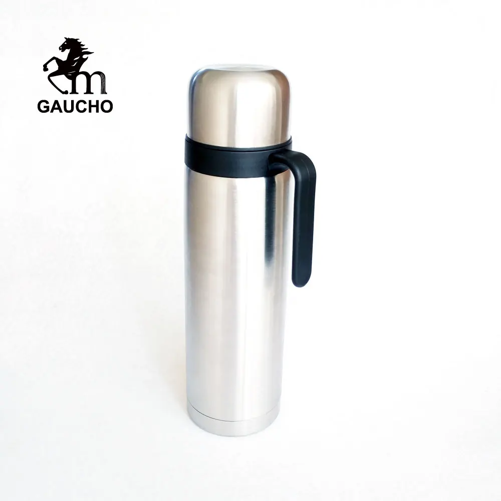 1 шт./лот Gaucho Yerba Mate термос из нержавеющей стали вакуумная колба для путешествий 1000