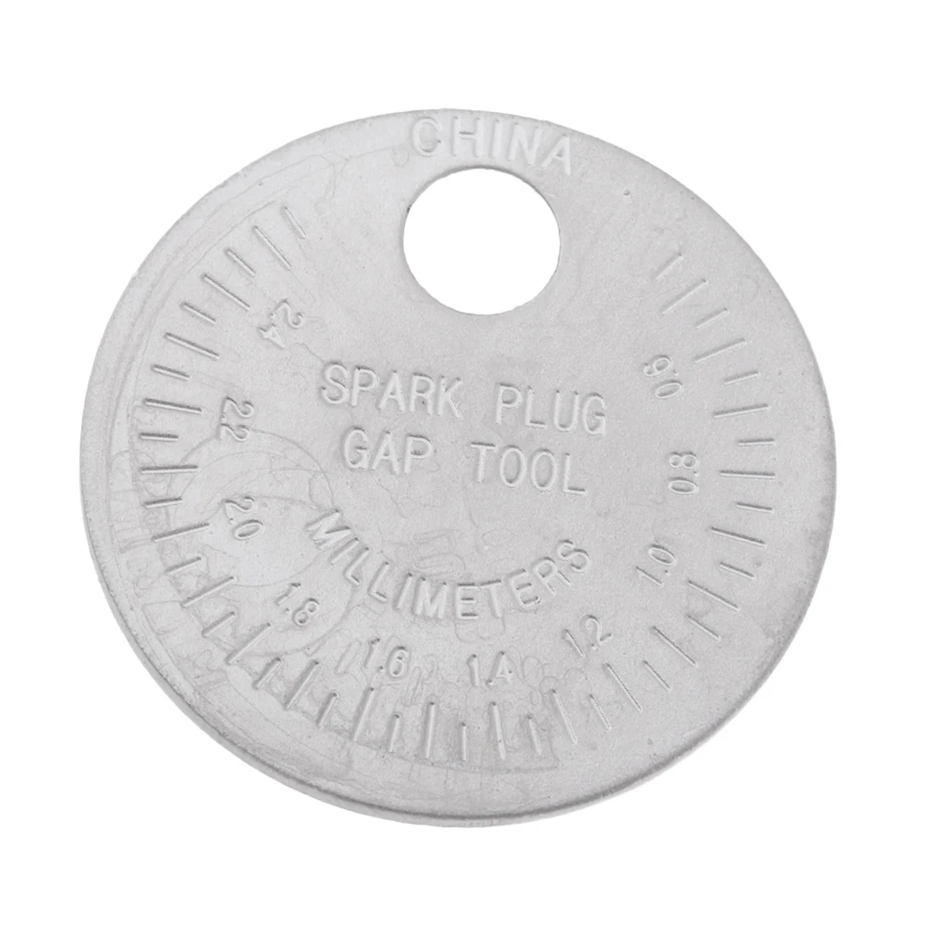 

Spark Plug Gap Gauge/Gapper/Opener/Feeler Taper 0.5 To 2.4mm