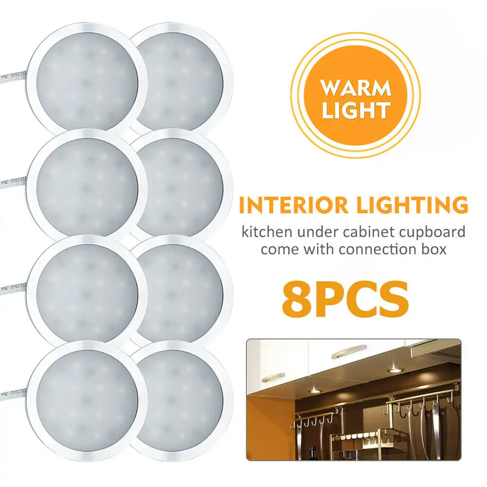 8X теплый внутренний купольный светильник светодиодный контроллер зарядное