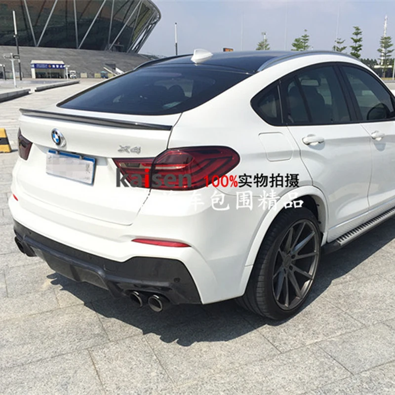 Спойлер для BMW F26 X Series X4 Xdrive25i Xdrive28i задний спойлер из углеродного волокна вид